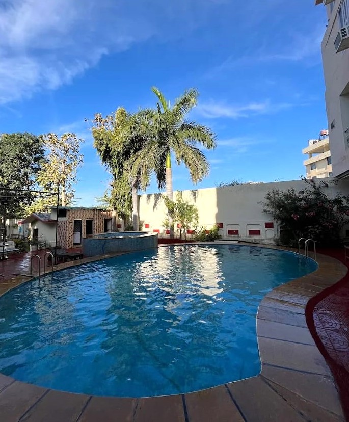 Pushkar Villas Resort Courtyard